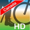 Terra Map Canada HD - Outdoor GPS Offline Topo Maps, trails and tracker for Hiking, Biking, Camping and Travels