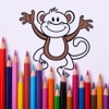 Interactive Touch Coloring Book of Animal- Paint Studio for Kids