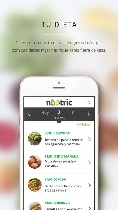 Captura de pantalla del iPhone 2