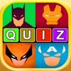 Superhero Word Pic Quiz - super heroes trivia featuring movie & comic icon star