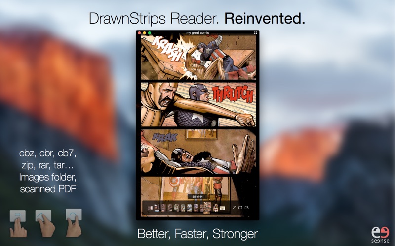 drawnstrips reader free