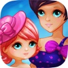 Mother And Daughter - Swimming Dress Up CROWN