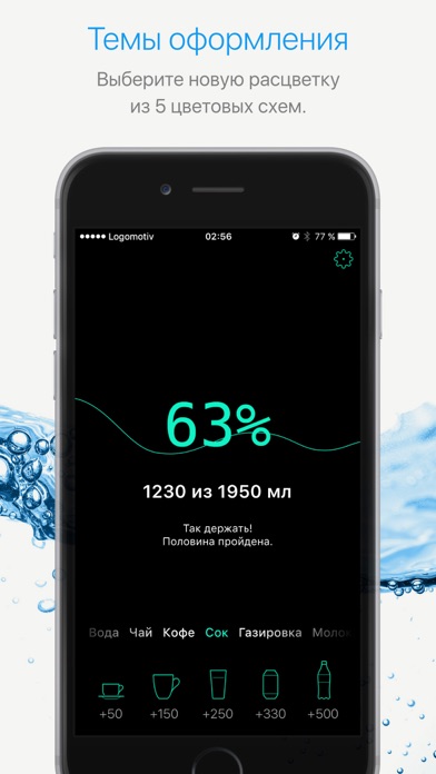 Снимок экрана iPhone 5