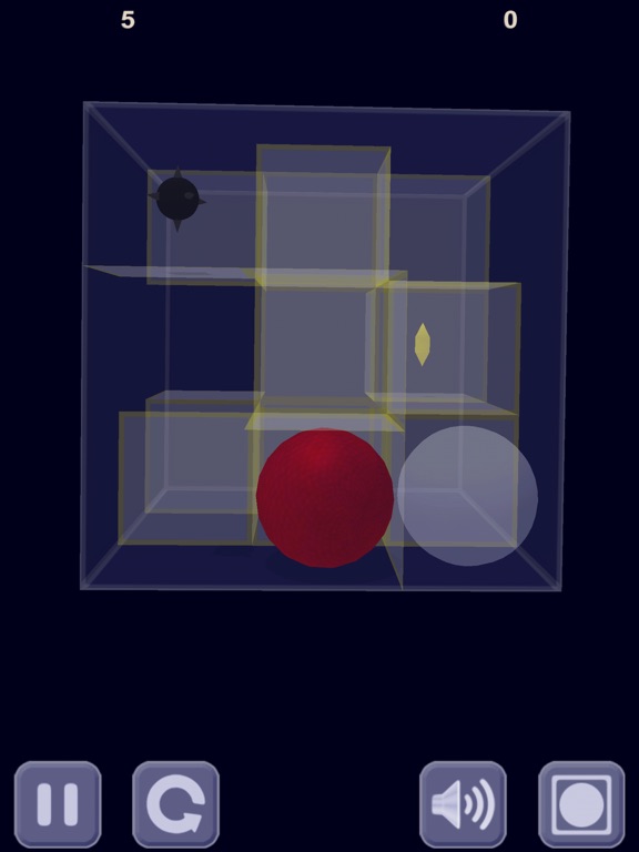 Red ball & Glass maze для iPad
