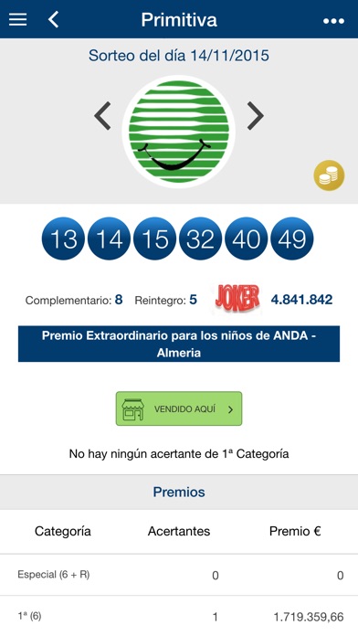 Captura de pantalla del iPhone 1