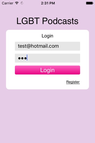 LGBT Podcasts. screenshot