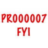 PR000007 FYI
