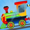 Train Engine Wash Workshop : Cleanup dirty engines and wagons ride on toys wagons 