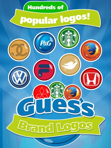 Screenshots of Guess Brand Logos - What's the Logo Name? Trivia Quiz Game for iPad