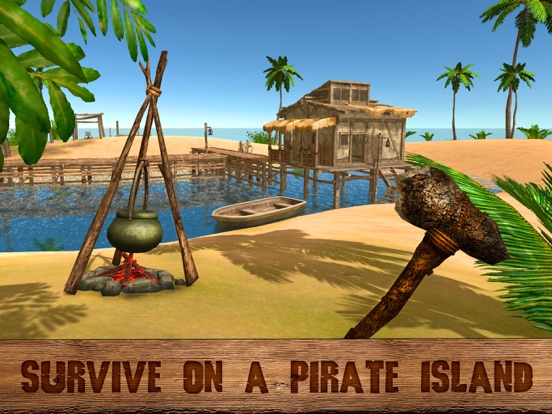 Pirate Island Survival Simulator 3D на iPad