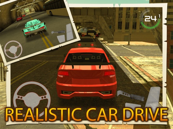 Screenshots of City Traffic Car Driving Parking Career Simulator for iPad
