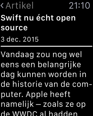 iPhone schermafbeelding 2
