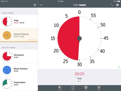 Time Timer: iPad Edition on the App Store