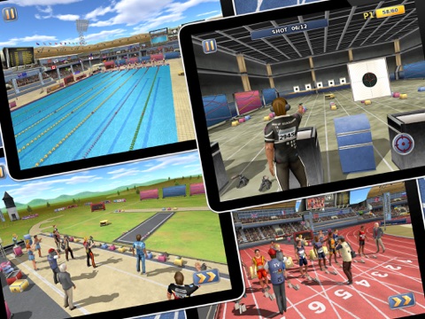 Screenshots of Athletics 2: Summer Sports - Free for iPad