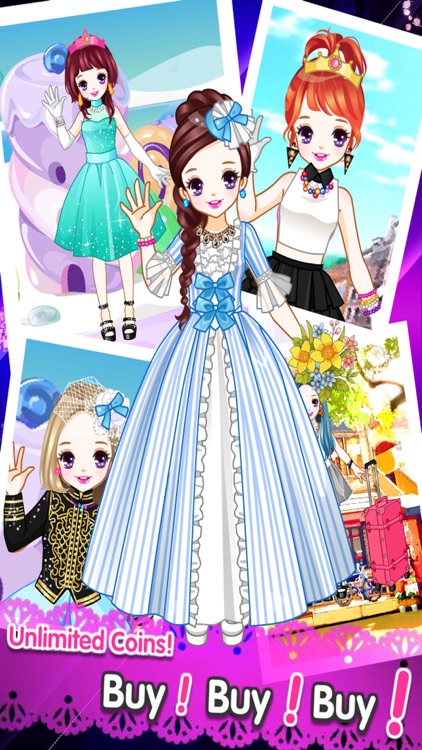 Princess Prom dress up girl game by Jiang PeiHong