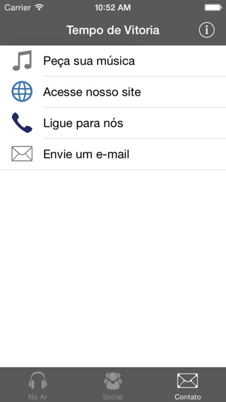 Captura de tela do iPhone 3