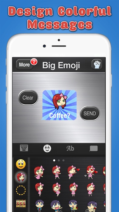 Big Emoji Keyboard - Stickers for Messages, Texting ...