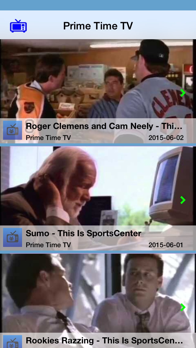 Prime Time TV Recaps - Watch Free clips from your favorite shows Screenshot on iOS