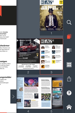 Скриншот из HEiNZ-Magazin