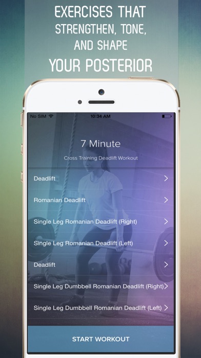 download 7 Minute Cross Training Deadlift Workout for Back, Butt, Legs, and Hips apps 0