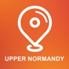 Upper Normandy, France - Offline Car GPS upper normandy history 