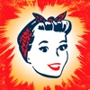Retro Women - Анимированные стикеры для iMessage