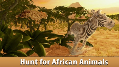 アフリカのチーター：野生動物シミュレーター... screenshot1