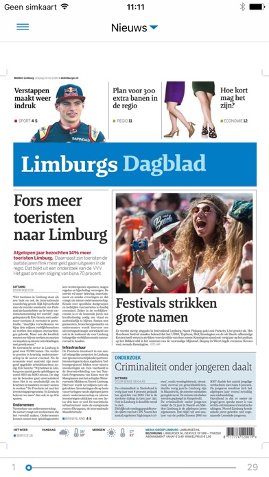 De Limburger Digitaal screenshot1