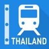 Thailand Rail Map - Bangkok & All Thailand thailand tourism 