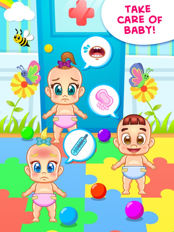 Little Baby Doctor - Доктор для малышей (Ads Free) на iPad