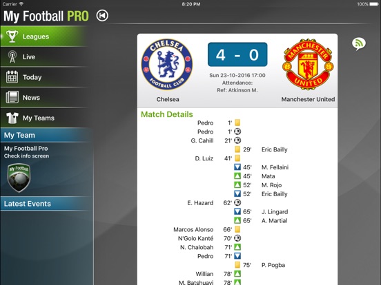 My Football Pro HD Screenshots