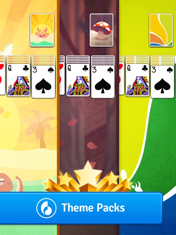 Screenshots of Solitaire by MobilityWare for iPad