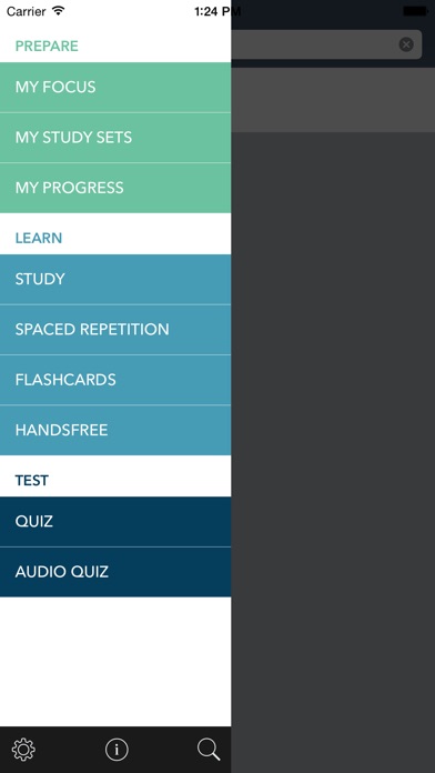 Screenshots of Learn German FREE - AccelaStudy® for iPhone
