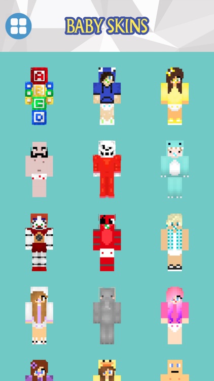 FNAF, Roblox and Baby skins Free for Minecraft PE by Huong Nguyen