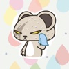 Funny to wipe the sweat animated - Fx Sticker hard drive wipe