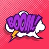 Boom! - Animated Comic Book Stickers comic animated 