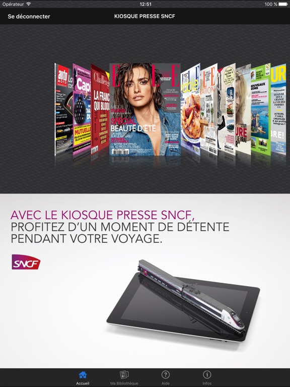 Screenshot #5 pour Kiosque Presse SNCF