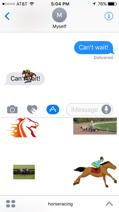 Horse Racing Stickersのスクリーンショット2 Horse Racing Stickersのスクリーンショット2