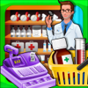 Kashif Mahmood - Supermarket Drugstore Cashier - Cash register Sim artwork