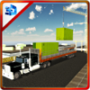 Munaim Shah - Cargo Container Delivery Truck- Lorry Driving artwork