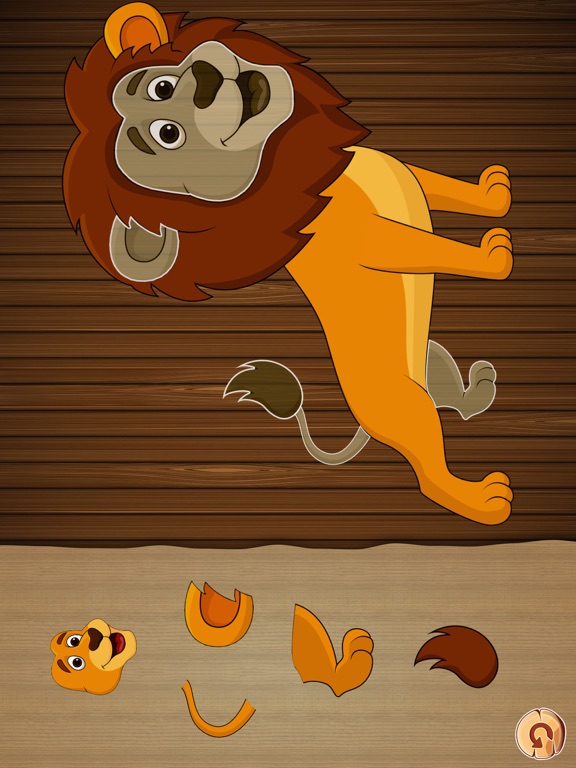 Screenshots of Animal Puzzles Games: Kids & Toddlers free puzzle for iPad