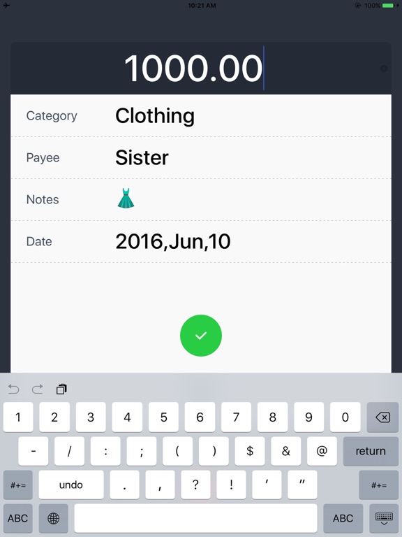 daily money tracker