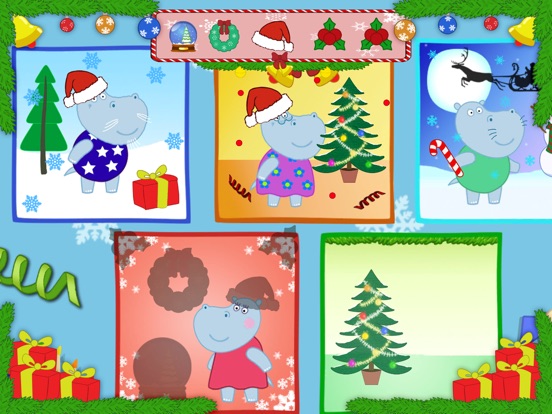 Рождественский Календарь для детей для iPad