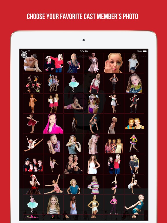 Screenshots of Add your photo with your favorite cast member - Dance Moms edition for iPad