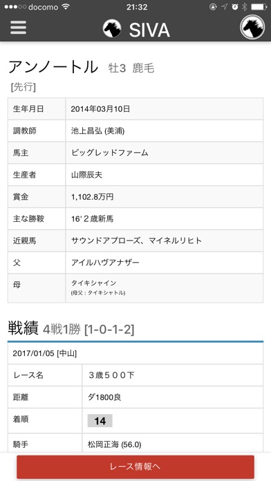 SIVA 人工知能 競馬予想で的中率アップ!のスクリーンショット5