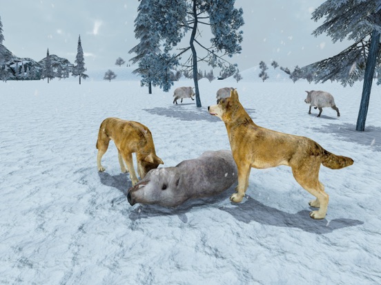 арктический волк симулятор 3D - дикий запуск игры для iPad