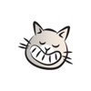 Funny Colorful Cat stickers by wenpei