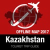 Kazakhstan Tourist Guide + Offline Map kazakhstan map 